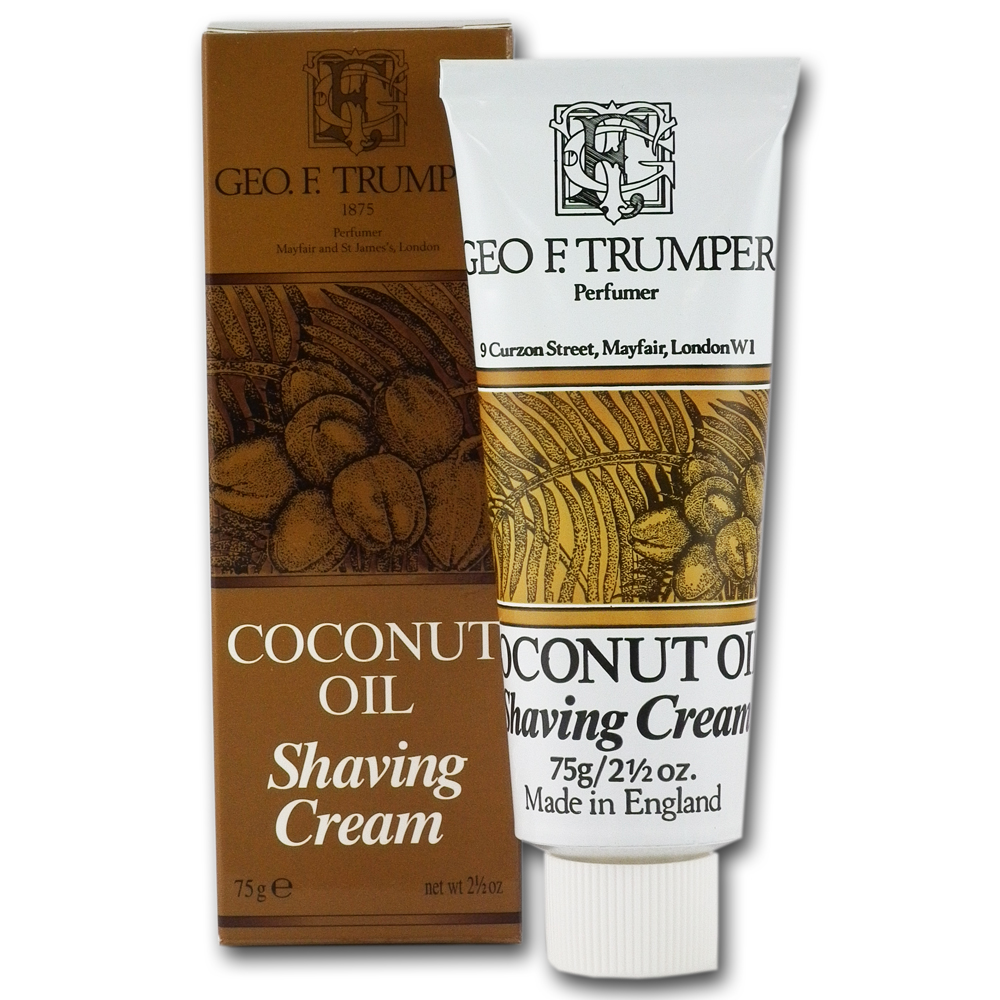 Geo F Trumper Coconut Oil Shaving Cream Tube 75g