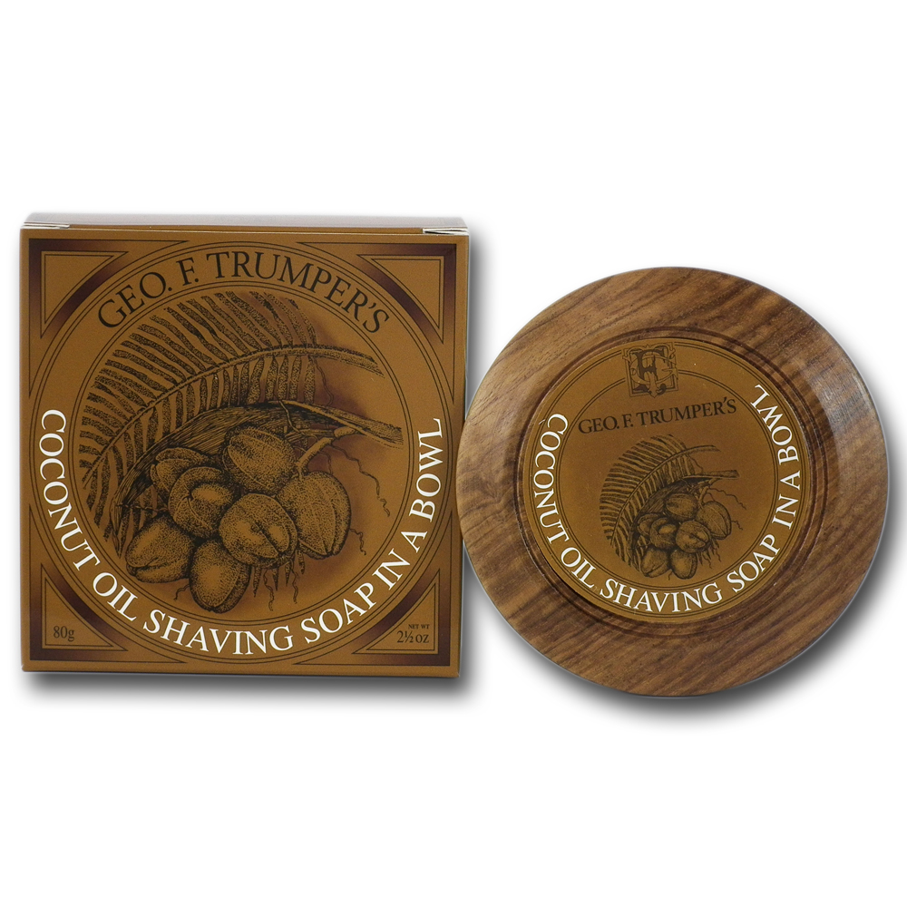 Geo F Trumper Coconut Shaving Soap Bowl 80g