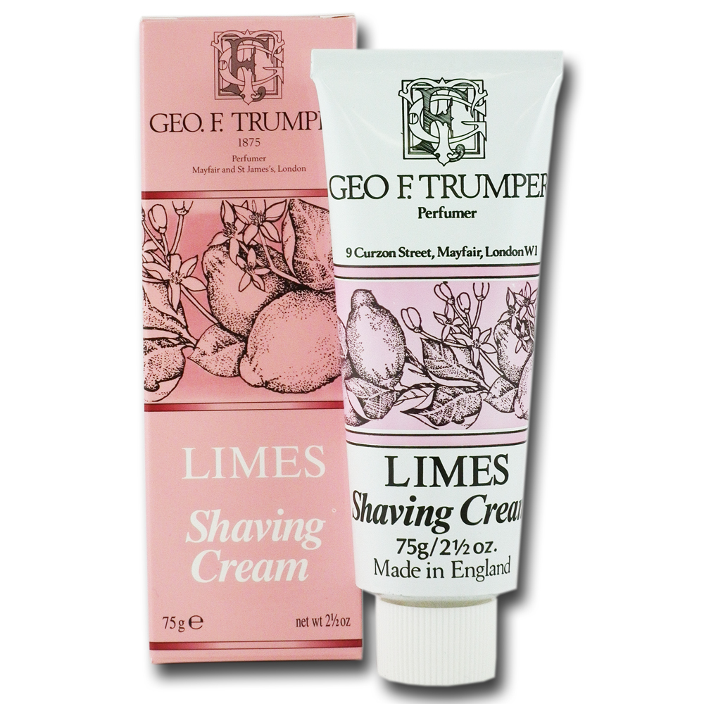 Geo F Trumper Limes Shaving Cream Tube 75g