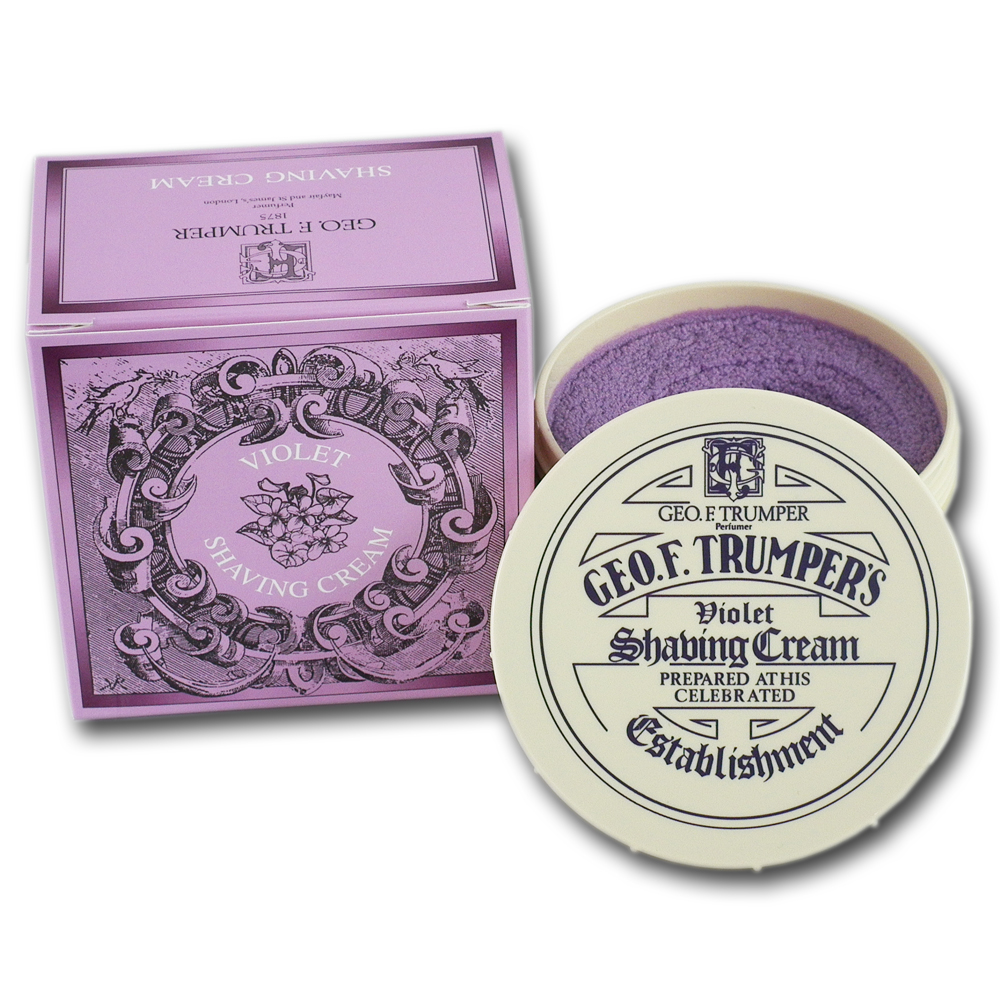 Geo F Trumper Violet Shaving Cream 200g