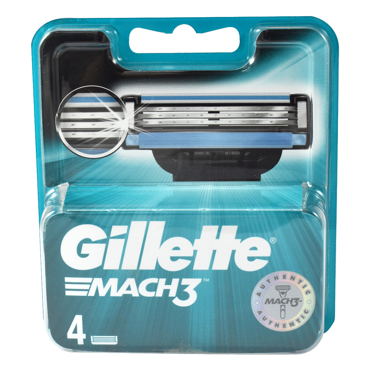 Gillette Mach3 Razor Blade Cartridges (x4)
