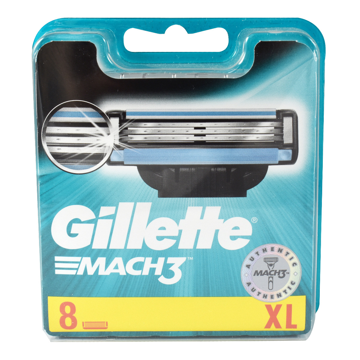 Gillette Mach3 Razor Blade Cartridges (x8)