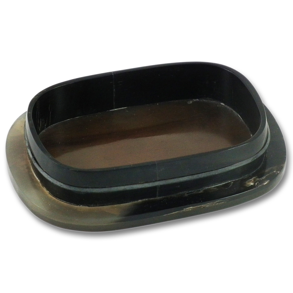 Hans Kniebes Real Horn Soap Dish