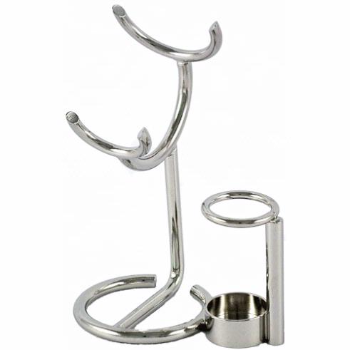 Mondial Angled Italian Razor And Shaving Brush Stand