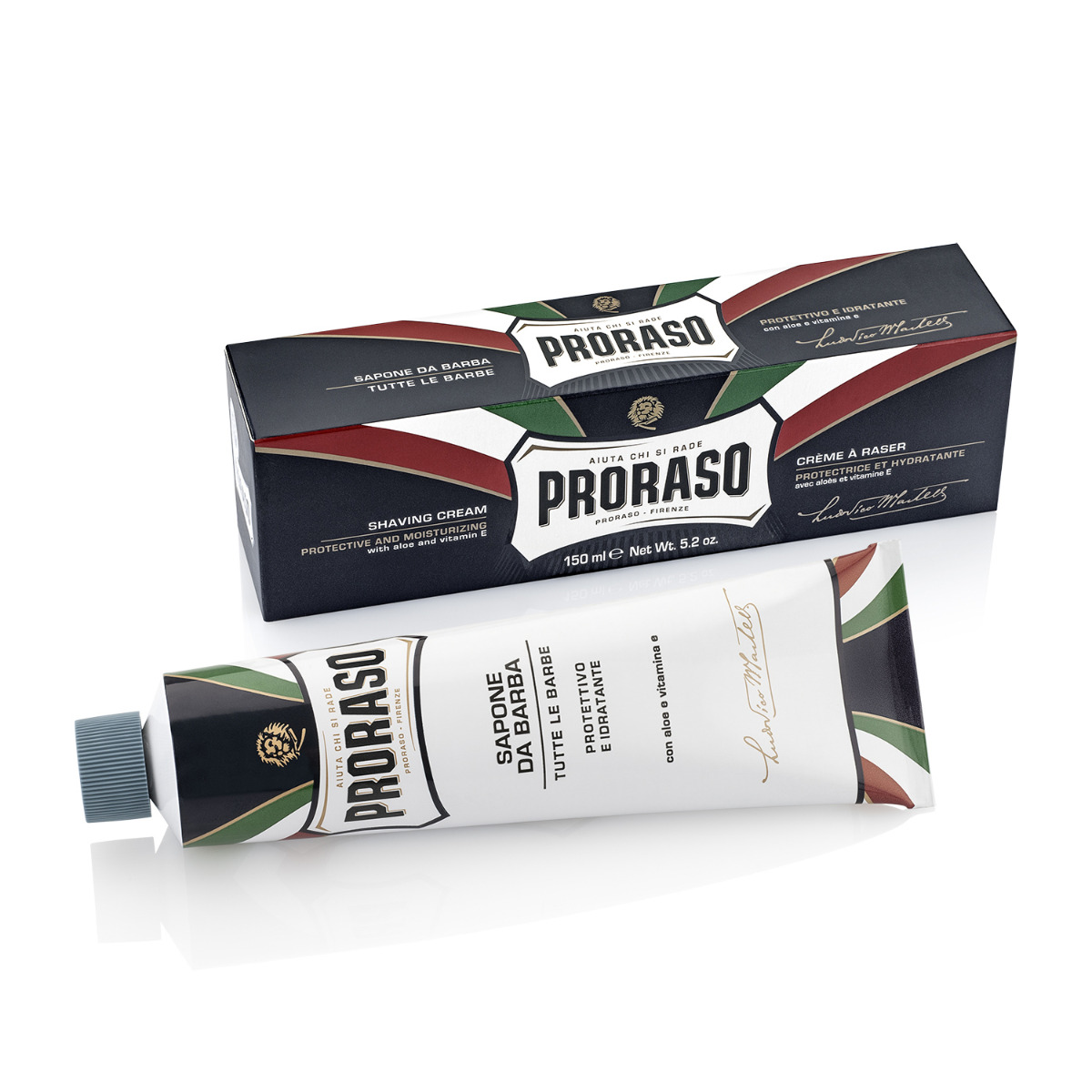 Proraso Aloe and Vitamin E Shaving Cream Tube (150ml)
