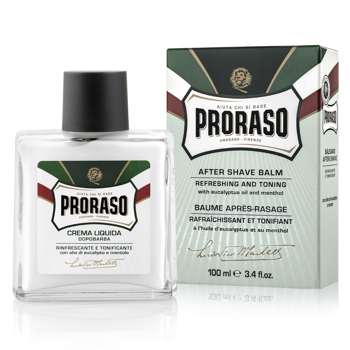 Proraso Eucalyptus Liquid After Shave Cream (100ml)