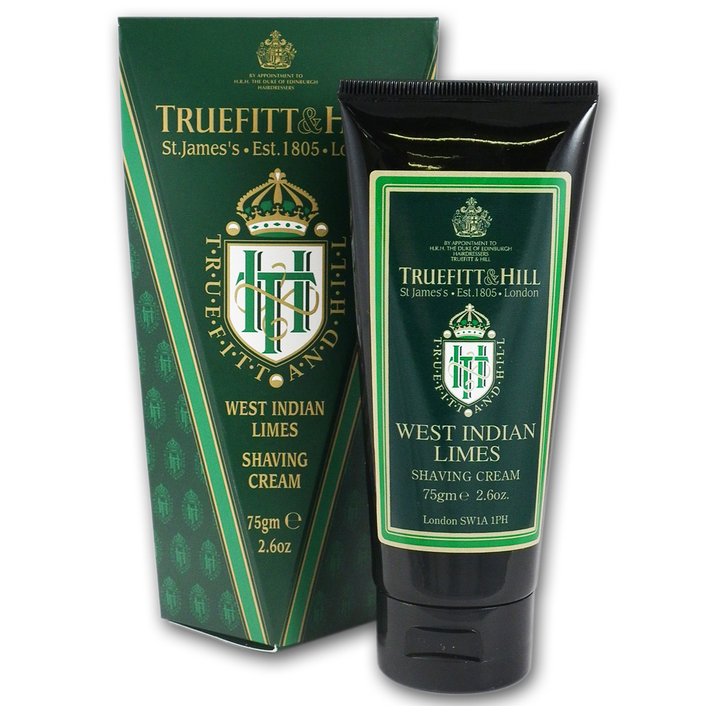 Truefitt and Hill West Indian Limes Shaving Cream Tube 75g