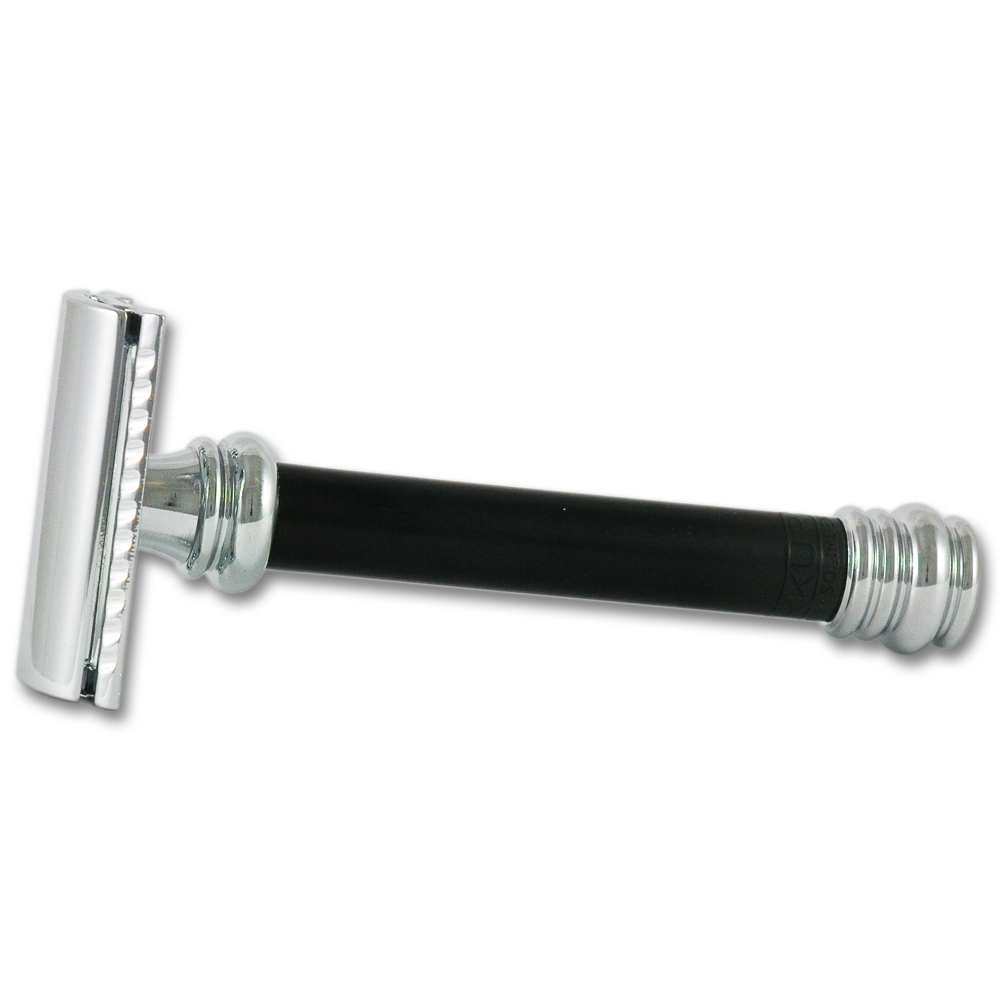 Merkur 38C Black Handle Safety Razor