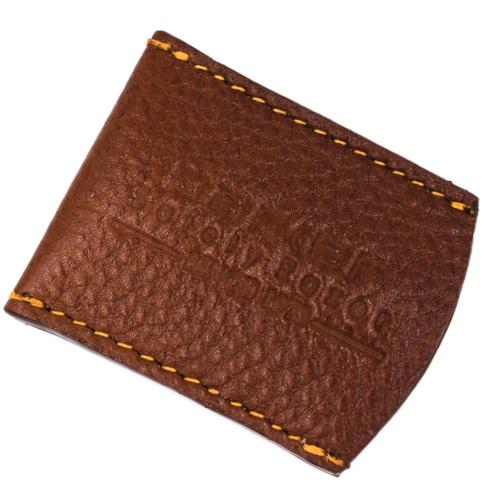 Parker Safety Razor Brown Leather Safety Razor Blade Guard