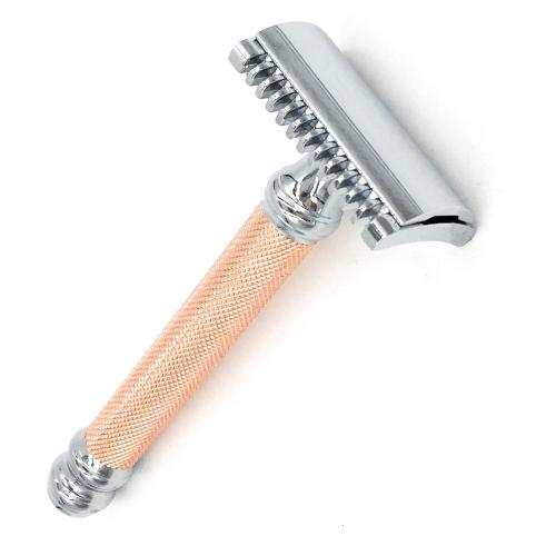 Parker 63C Open Comb Rose Gold Safety Razor