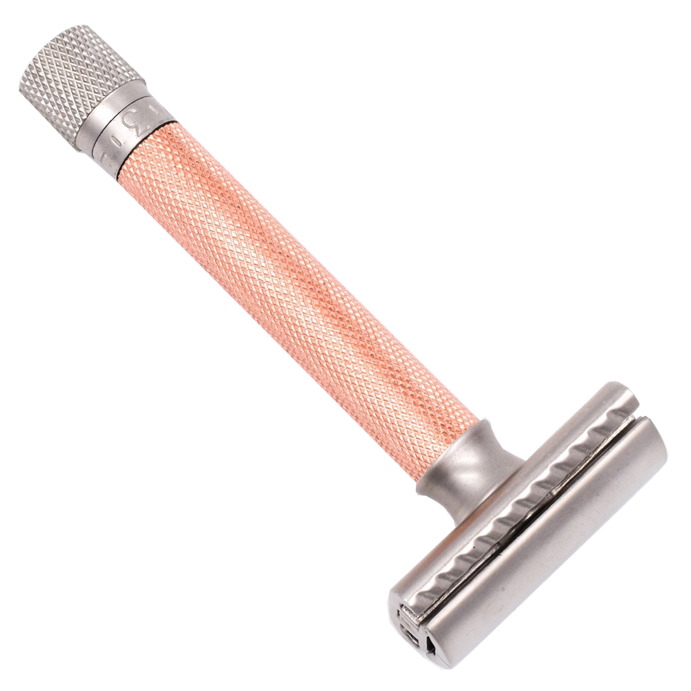 Parker Variant Adjustable Safety Razor in Rosegold