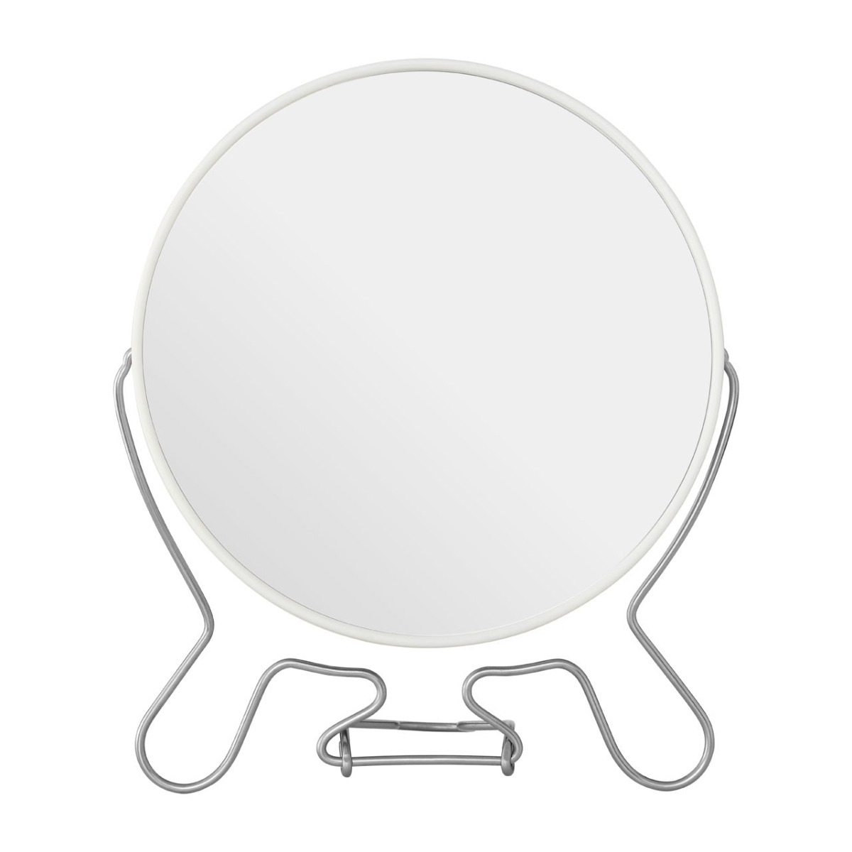2x Magnification White Travel/Home Mirror