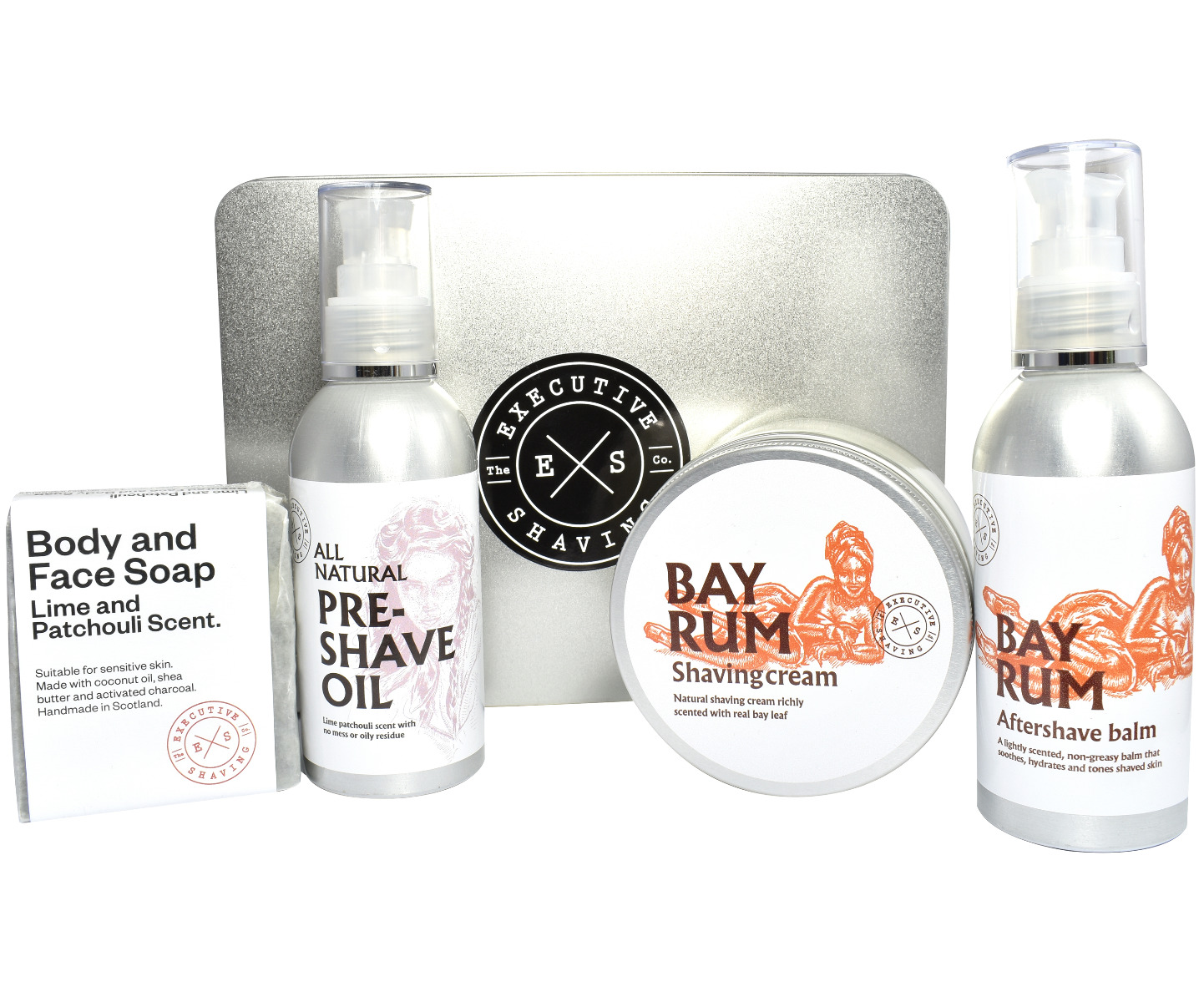 Executive Shaving Bay Rum Gift Tin
