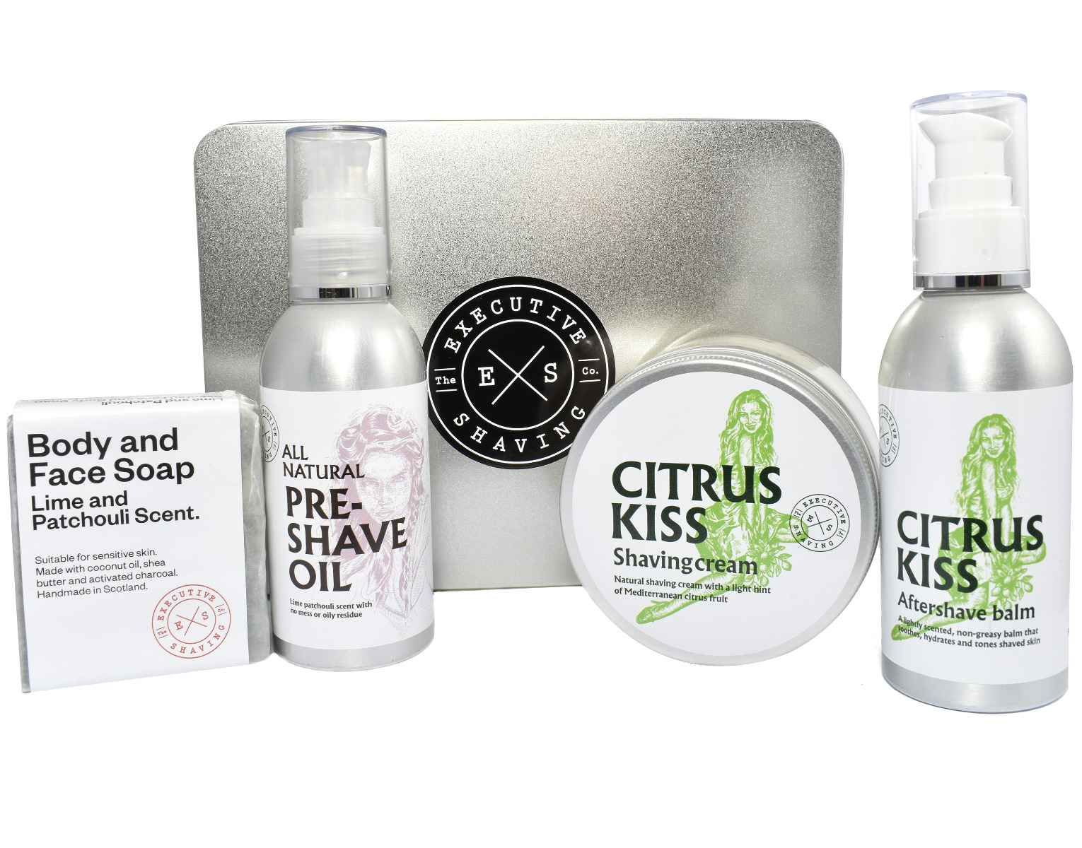 Executive Shaving Citrus Kiss Gift Tin