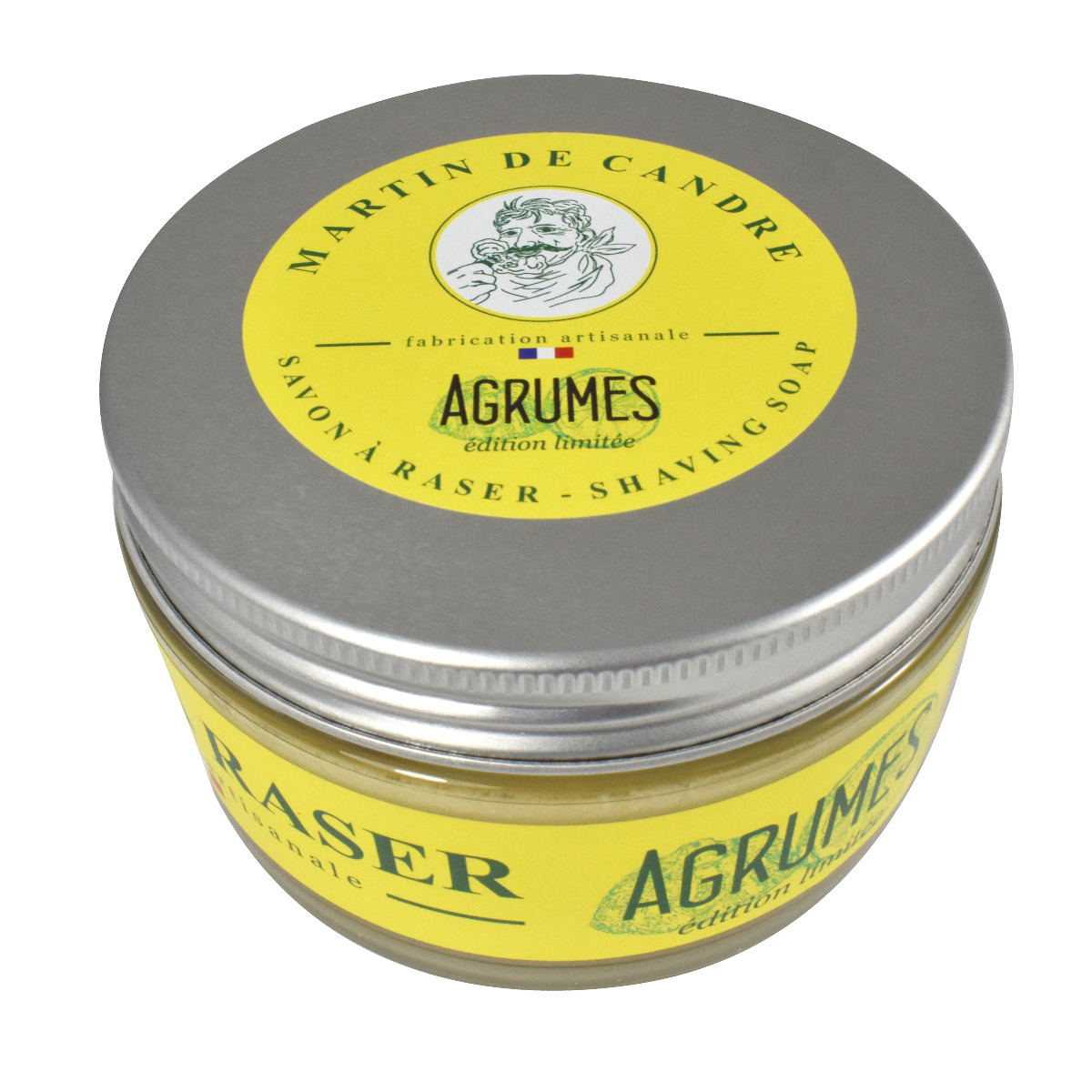 Martin de Candre Agrumes Shaving Soap 200g (Citrus)