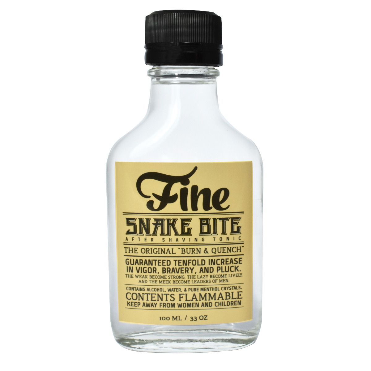 Fine Accoutrements Snake Bite Aftershave Splash 100ml