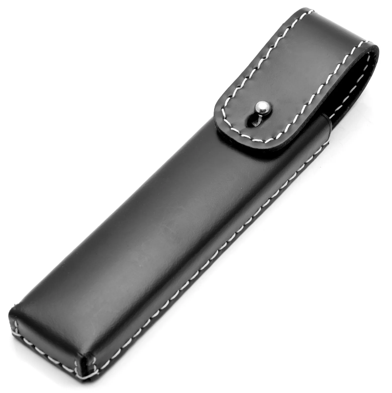 Giesen & Forsthoff Black Leather Straight Razor Case