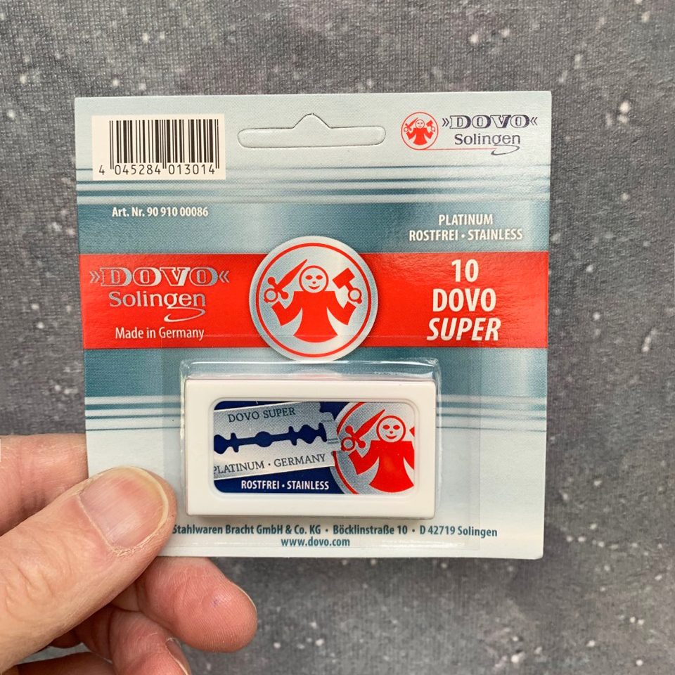 Dovo Traditional Platinum Safety Razor Blades x10