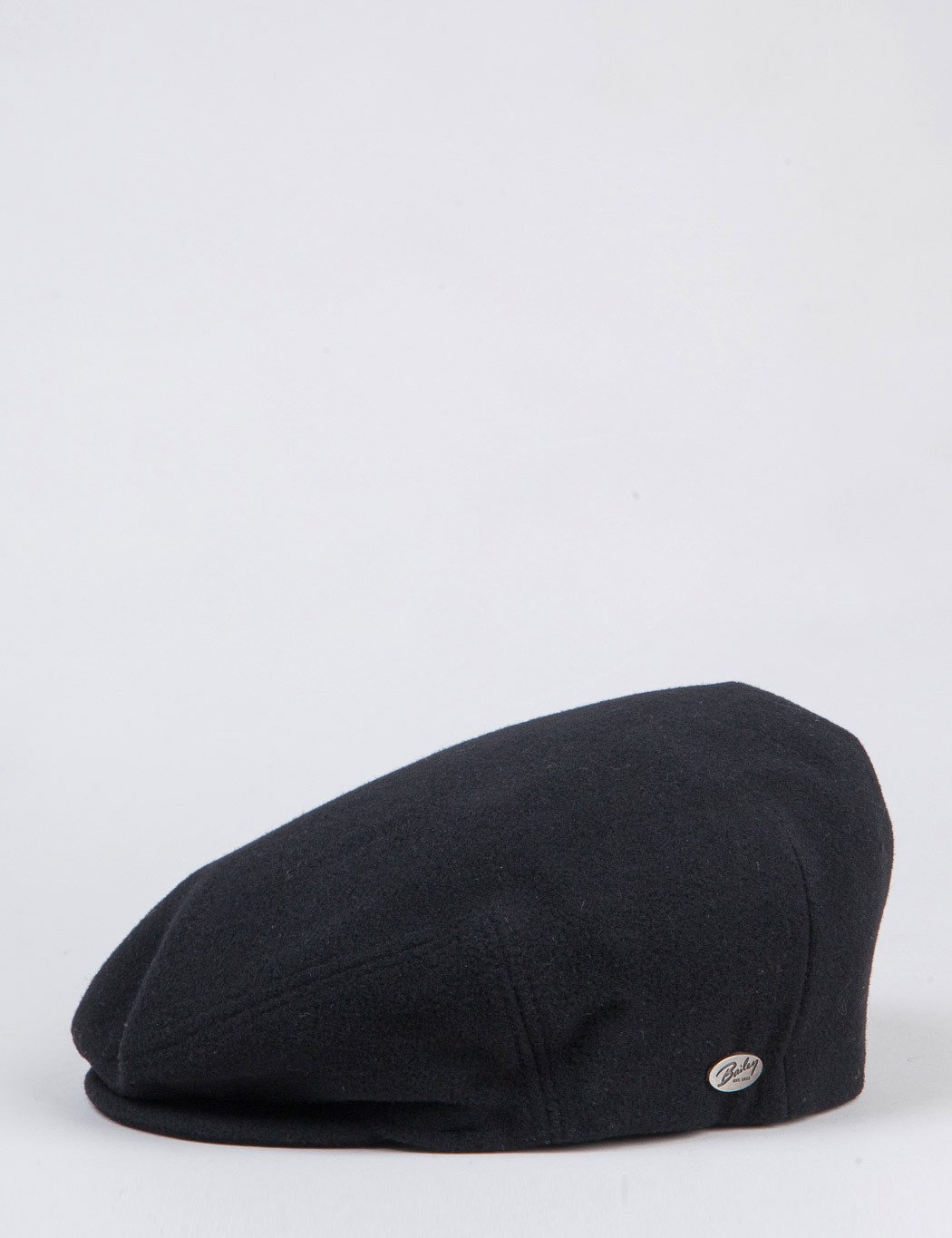 Bailey Lord Solid Ivy Flat Cap | Black | Large (58-59cm)