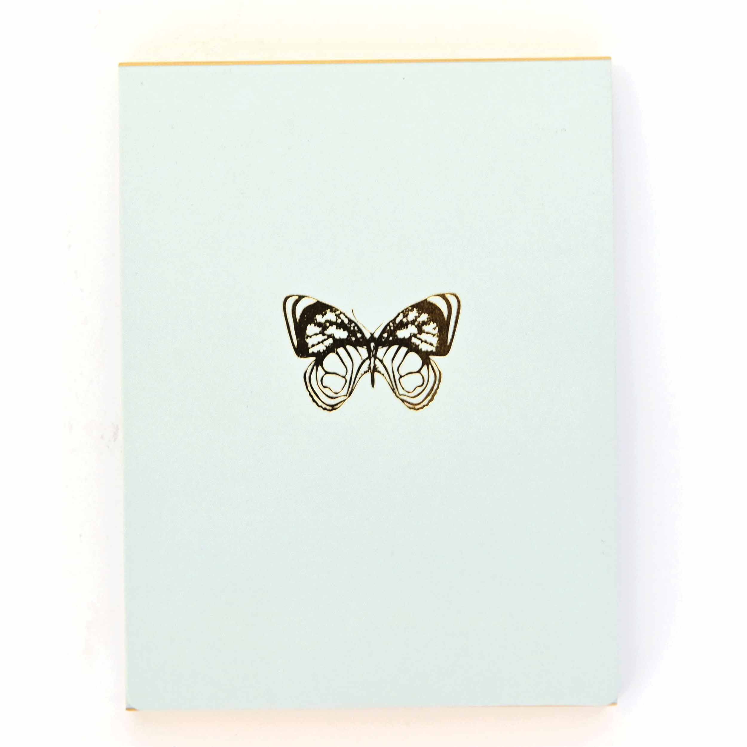 La Petite Presse, Gold Butterfly A7 Notepad