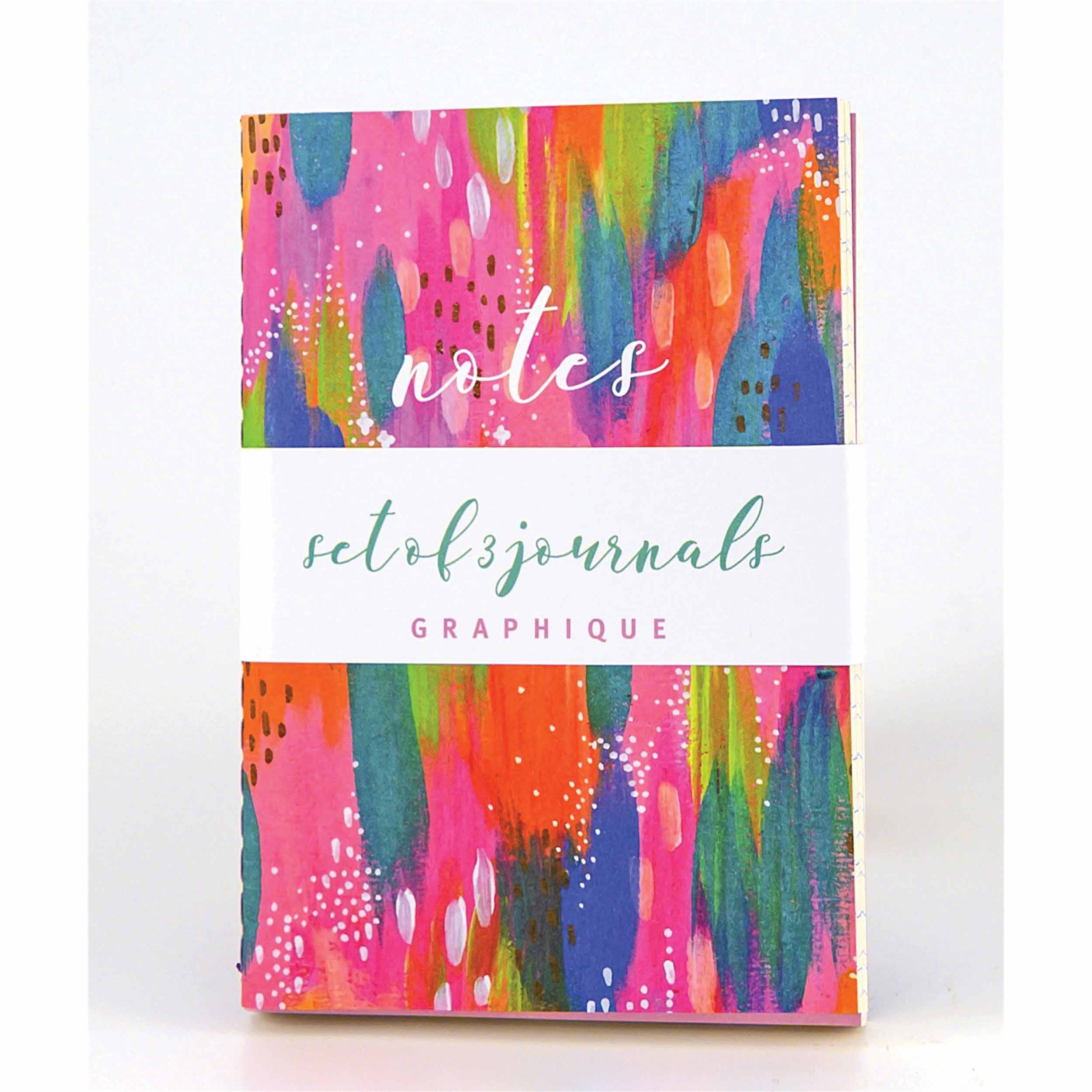 Brush Strokes A7 Notebook Set