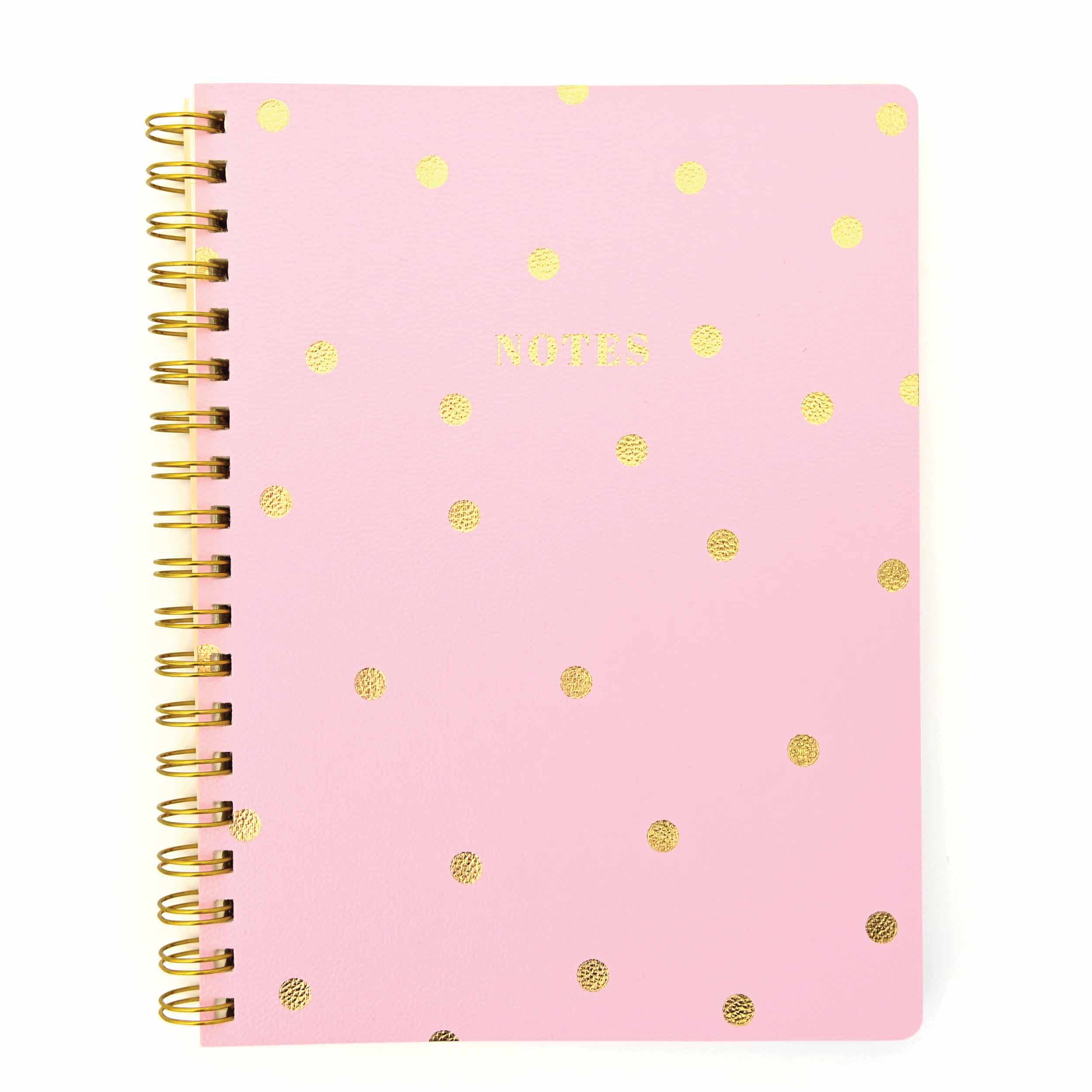 Notes Polka Dot A5 Deluxe Notebook