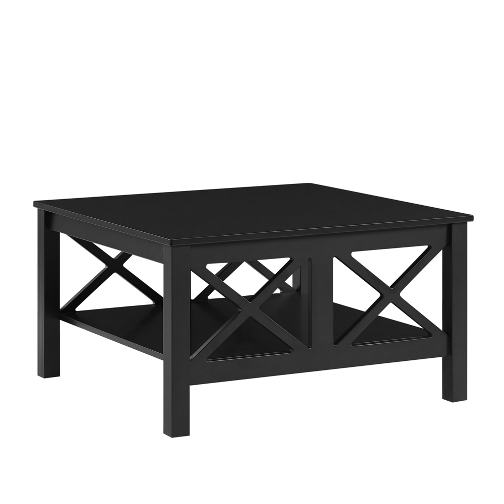 Beliani Salontafel zwart LOTTA