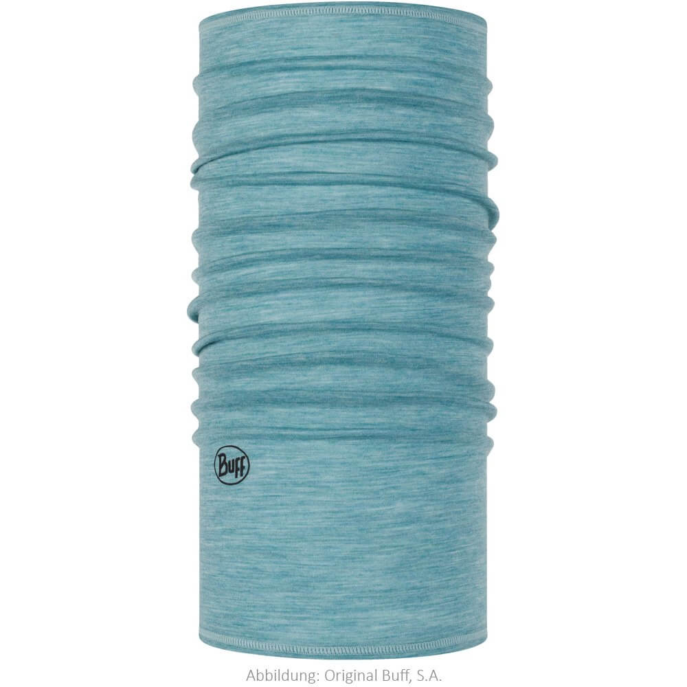 Buff Lightweight Merino Wool Neck Warmer - Solid Pool | Solid Pool