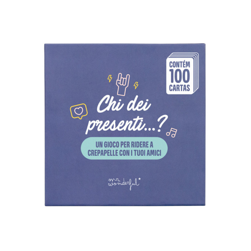 Mr Wonderful Gioco di carte - Chi dei presenti...?