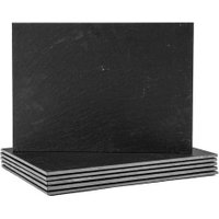 Argon Tableware Linea Rectangular Slate Placemats | Pack of 6