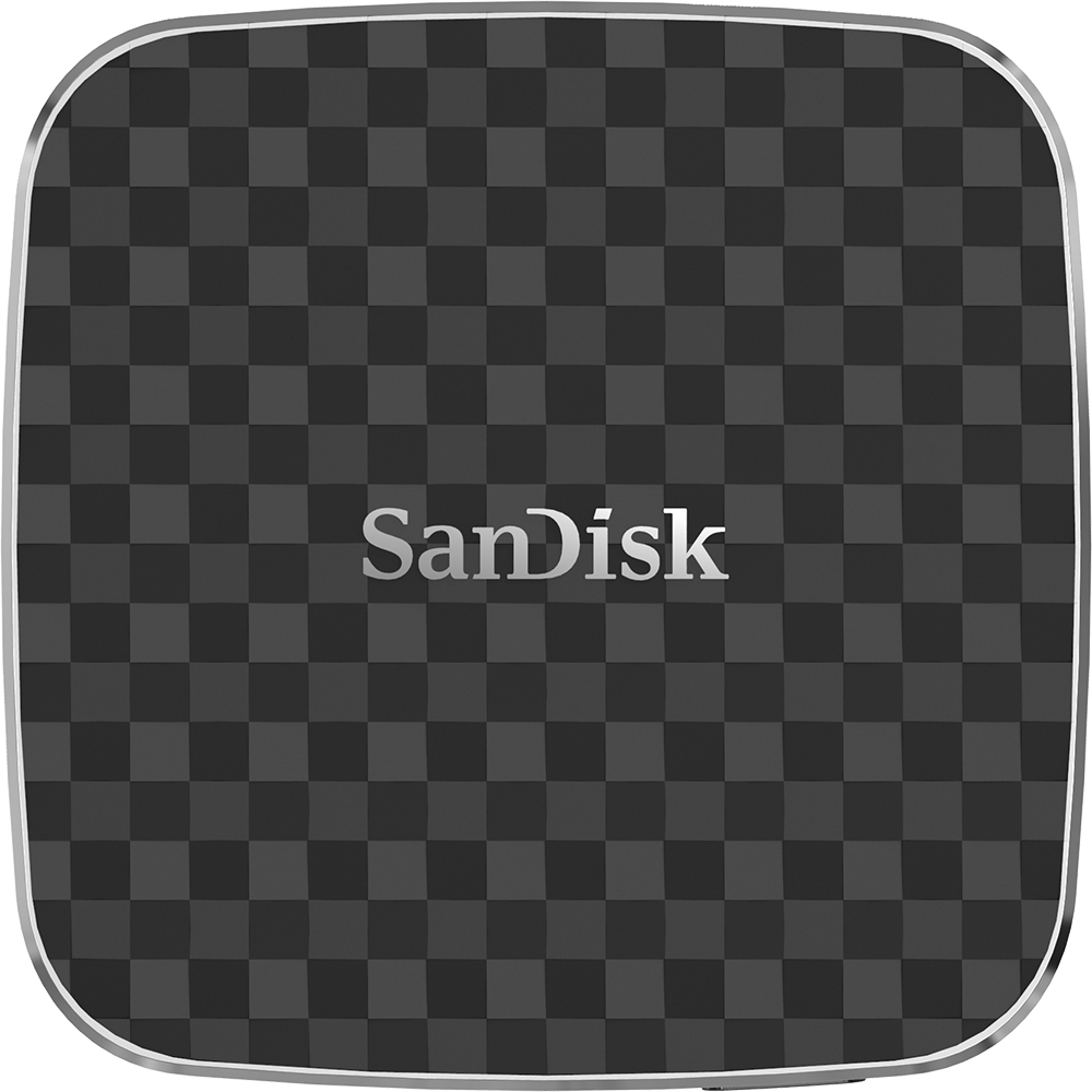 Sandisk Wireless Media Drive digital media player 64 GB Wi-Fi Black