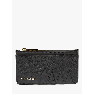 Ted Baker Gerii Leather Zip Card Holder