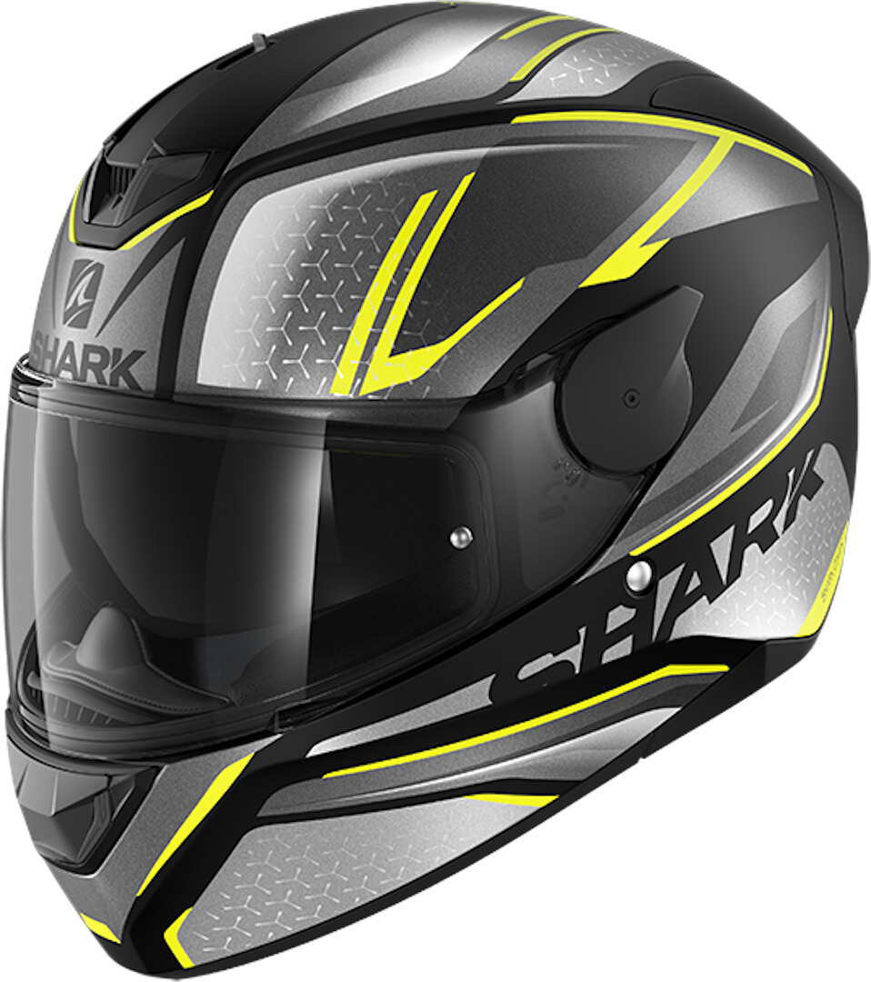 Shark D-Skwal 2 Daven Helmet, grey-yellow, Size M, grey-yellow, Size M