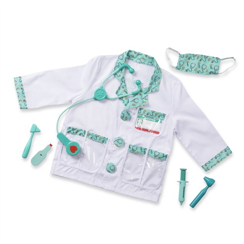 Melissa & Doug Doctor Outfit - White