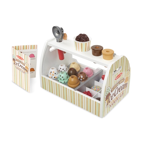Melissa & Doug Ice Cream Counter