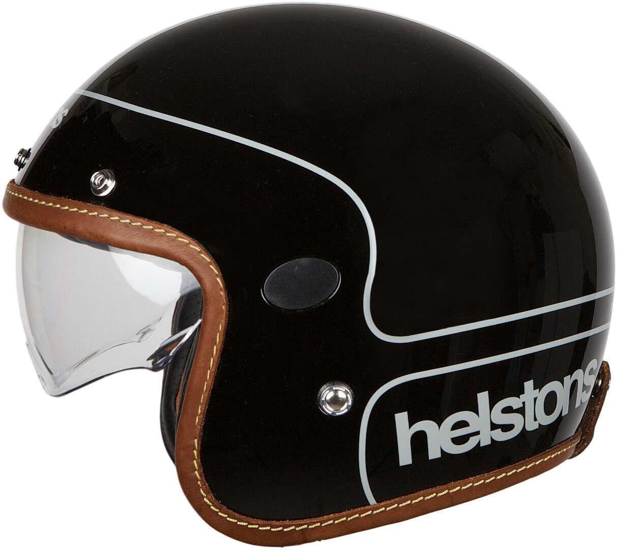 Helstons Corporate Carbon Jet Helm, zwart, afmeting S