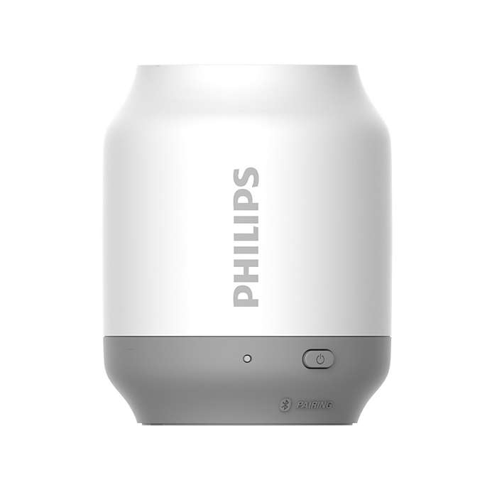 Philips UpBeat Mono portable speaker White 2 W