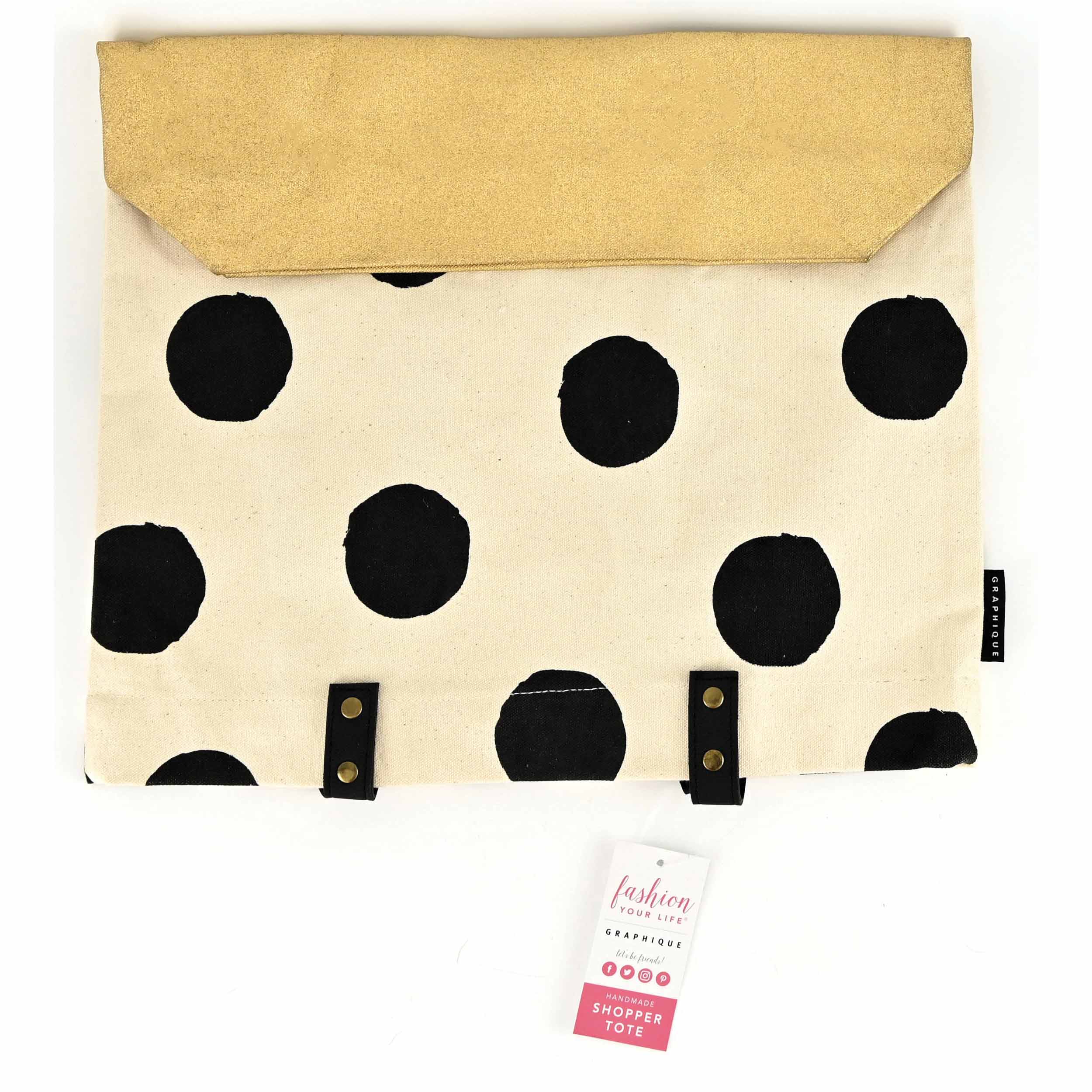 Polka Dot Tote Bag