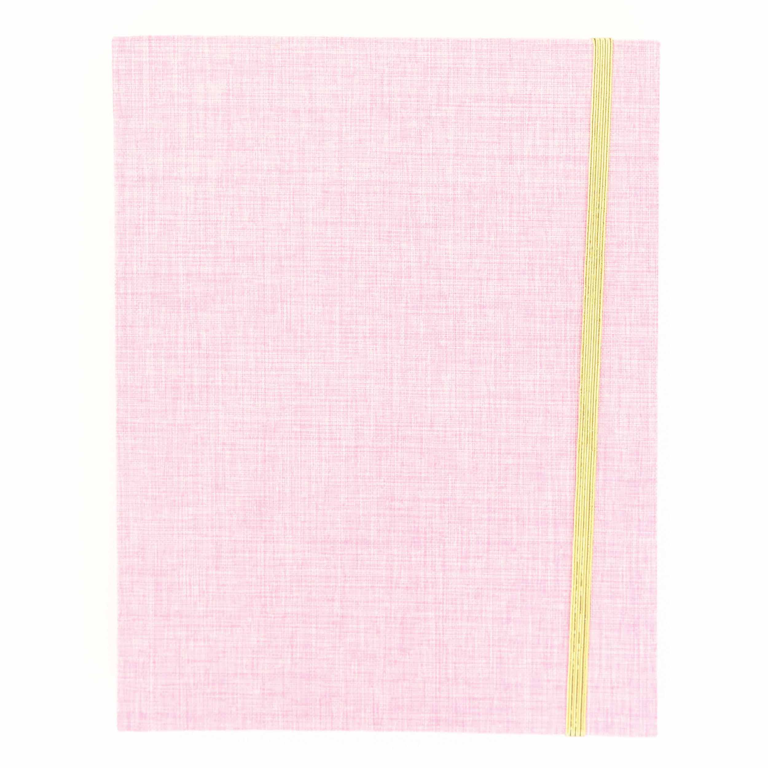 Pink Linen A5 Journal