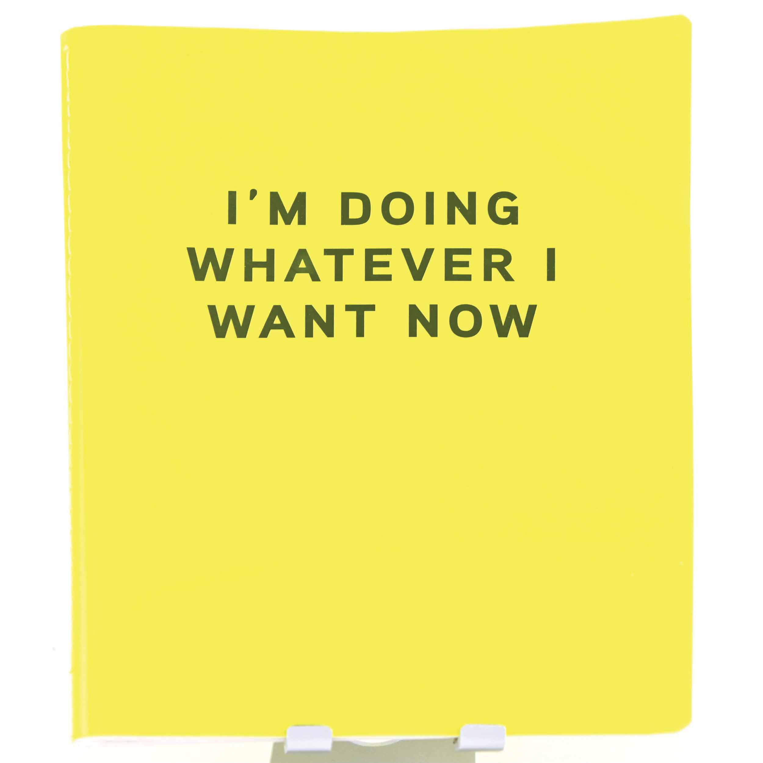 Doing Whatever I Want A5 Journal