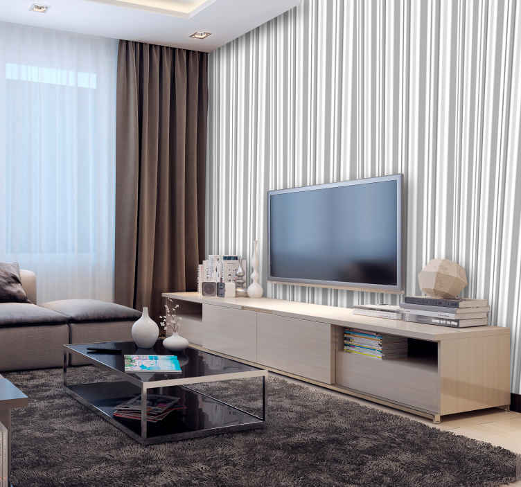 Carta da parati a righe Carta da parati a strisce verticali