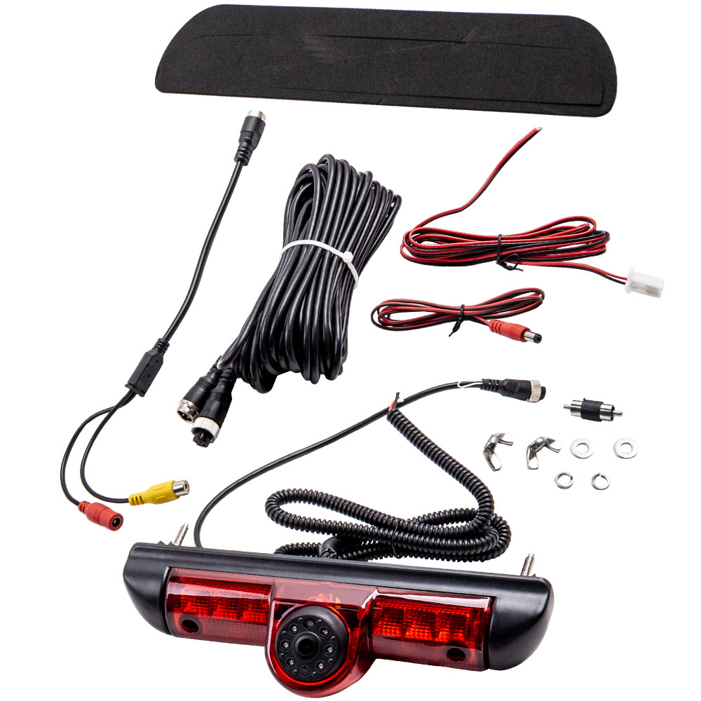 Rear Reversing Backup Camera Brake Light Kit for Fiat Ducato Citroen Peugeot