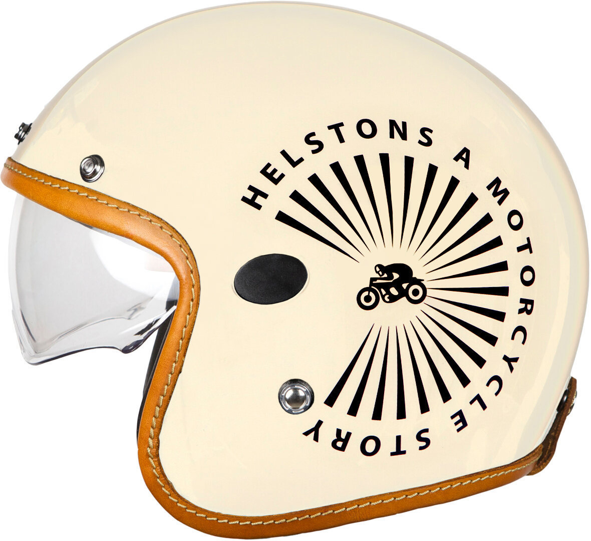 Helstons Sun Carbon Jet Helm, beige, afmeting 2XL
