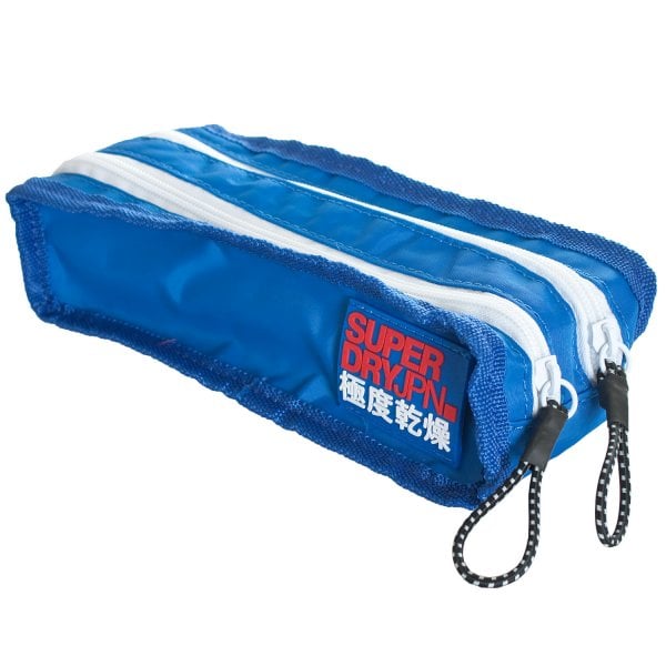 Superdry Freshman Pencil Case Cobalt Colour: Cobalt, Size: One Size