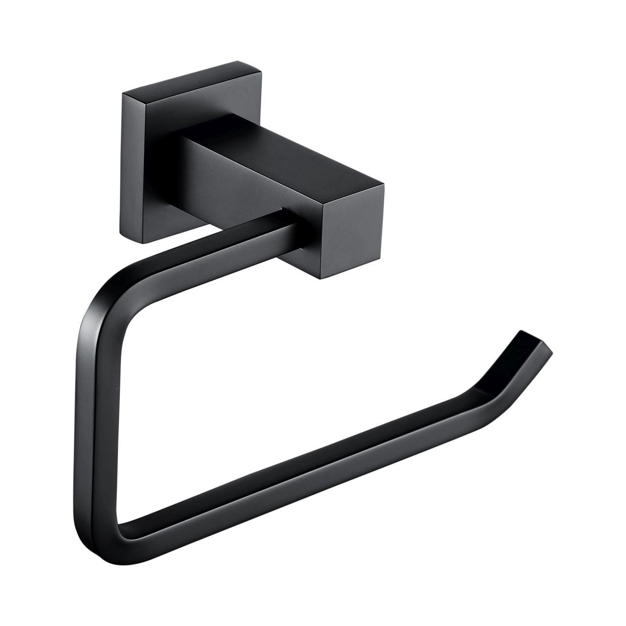 RAK Ceramics RAK Cubis Black Toilet Roll Holder - RAKCUB9901B