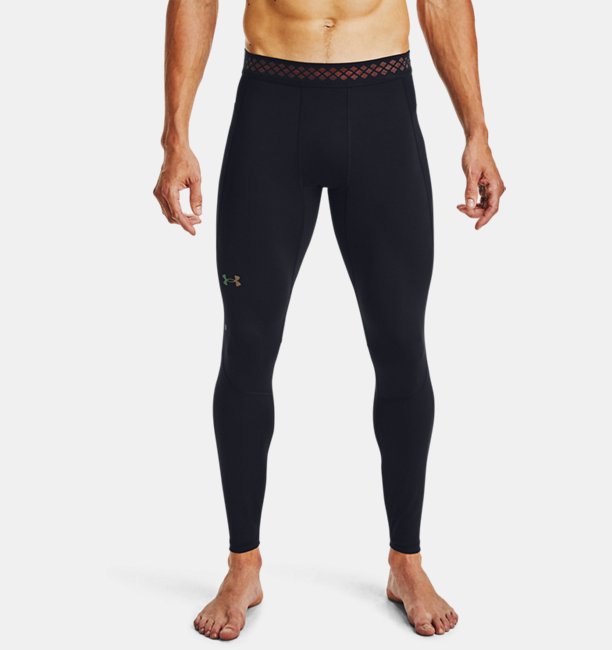 Under Armour Herren UA RUSH HeatGear® 2.0 Tights Schwarz LG