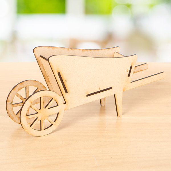 Anna Marie Designs MDF 3D Wheelbarrow