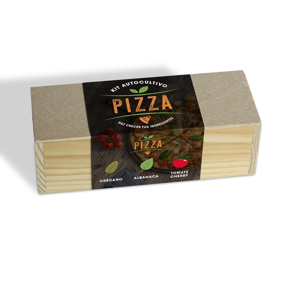 Kit de autocultivo culinario bombas de semillas Pizza