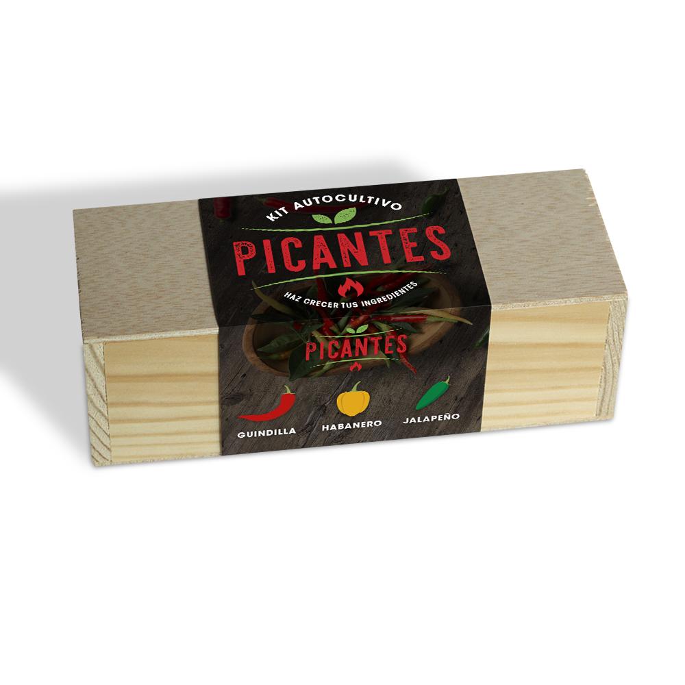 Kit de autocultivo culinario bombas de semillas Picantes