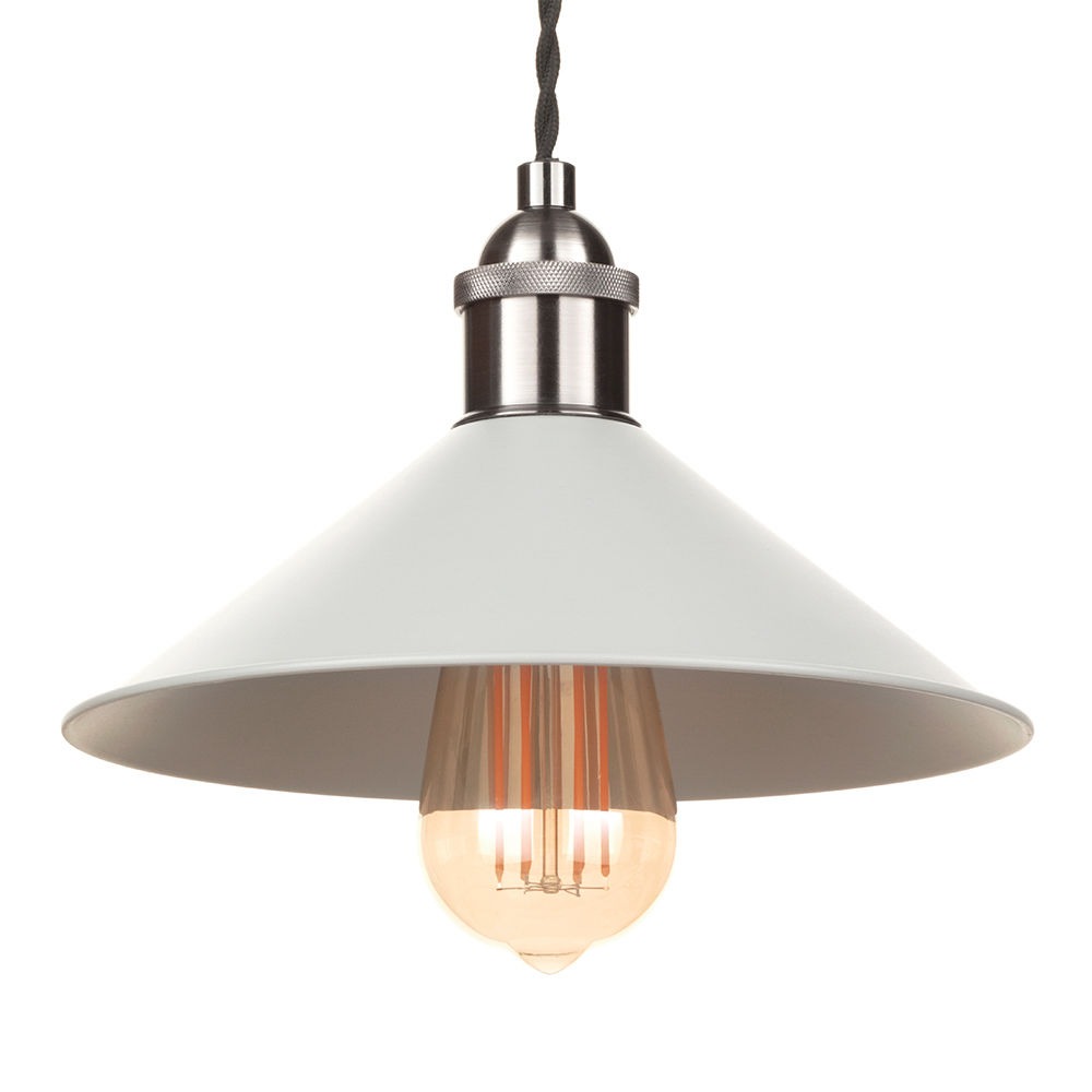 Ciana Small Fishermans Style Diner Shade - Matte Grey